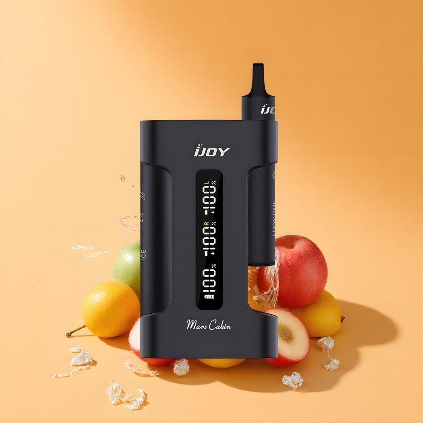 IJOY Mars Kabin 6000 Puffs Eldobható Vape Fekete, 2x5ML, magyar nagykereskedés