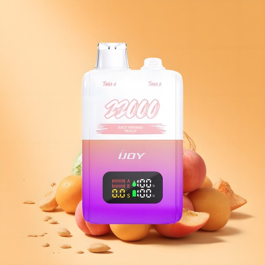 IJOY SD 22000 Puffs Disposable Vape Édes Mango-Őszibarack 15ML magyar nagykereskedés