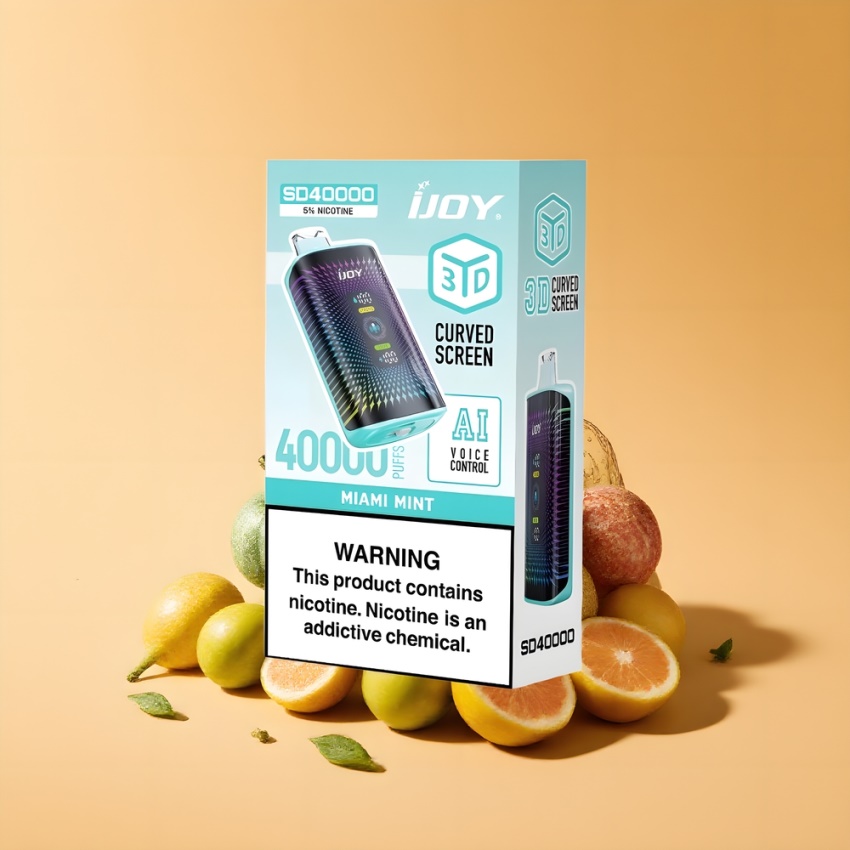 IJOY SD 40000 Puffs magyar nagykereskedés Miami Menta 5% nikotin