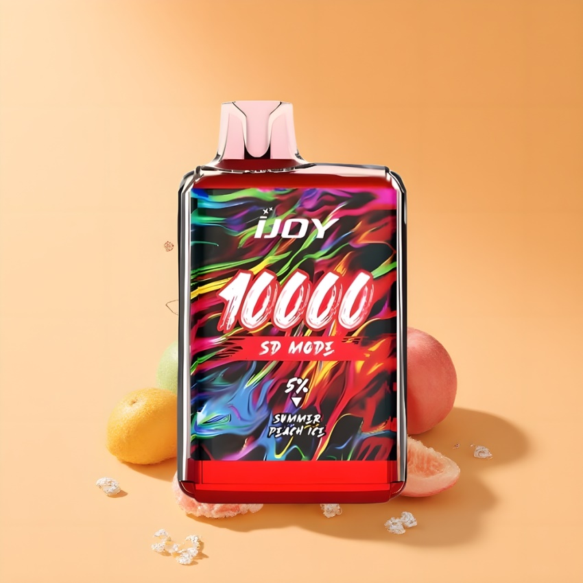 IJOY SD10000 20ml magyar nagykereskedés Nyár Peach Jég Disposable Vape