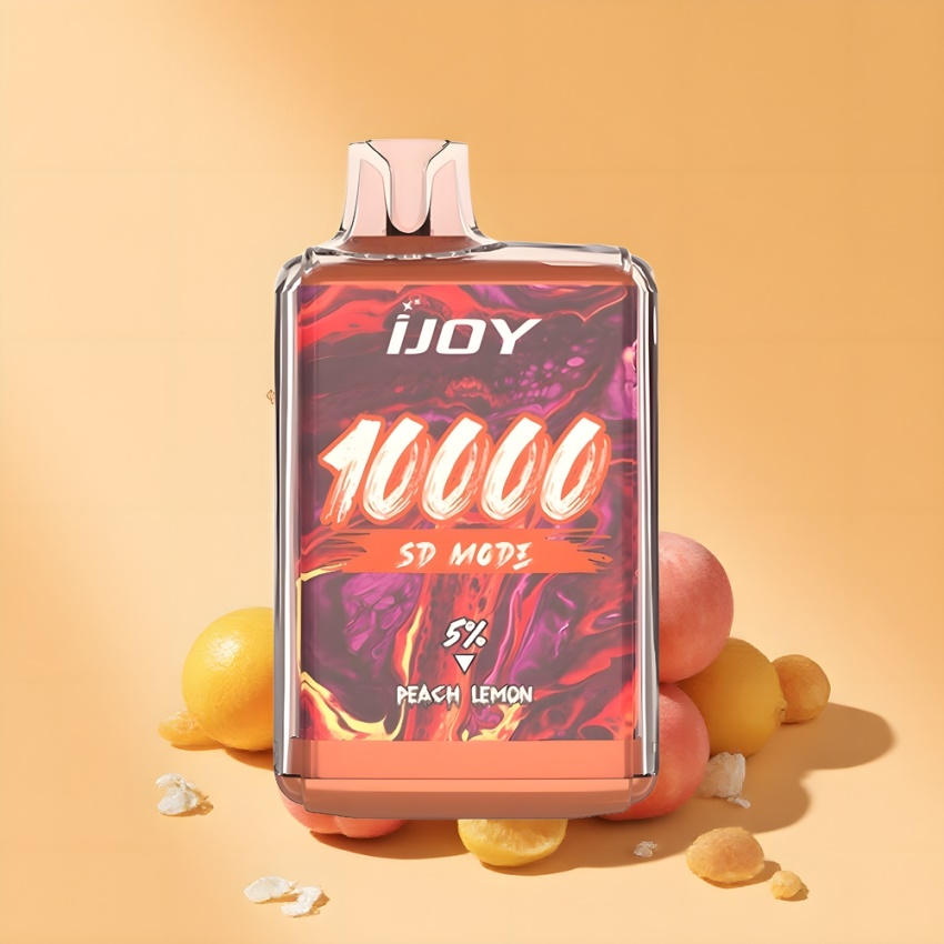 IJOY SD10000 Eldobható Vape Barack Citrom (20ml, magyar nagykereskedés)