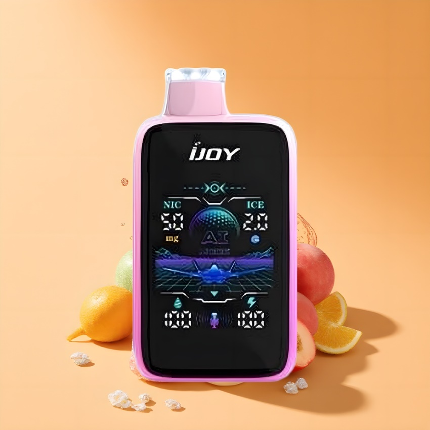 IJOY Uranus Mate 40000 Puffs magyar nagykereskedés Jégszabályozó (Juicy Peach Jég)