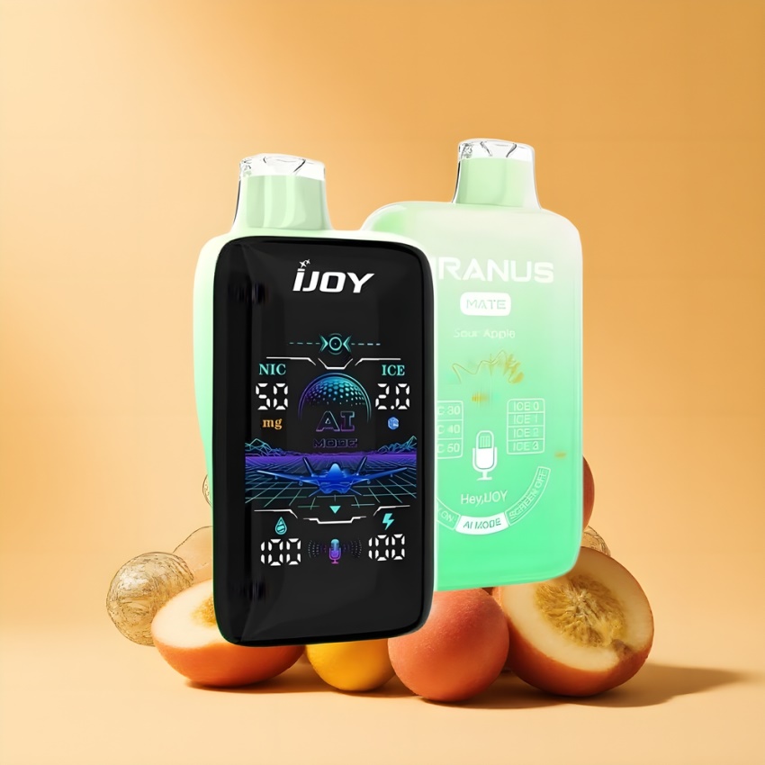IJOY Uranus Mate 40000 Puffs magyar nagykereskedés Savanyú Alma ICE3