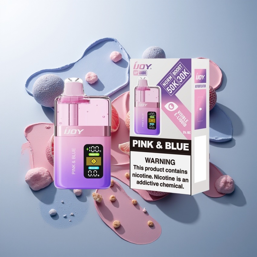 IJOY XP50000 Eldobható E-cigaretta Rózsaszín & Kék – magyar nagykereskedés