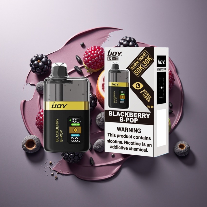 IJOY XP50000 Eldobható E-cigaretta Szeder-B-Pop – magyar nagykereskedés