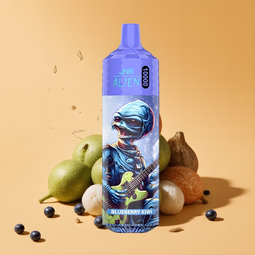 JNR Alien 10000 Puffs Magyar Nagykereskedés RGB Kékáfonya-Kiwi