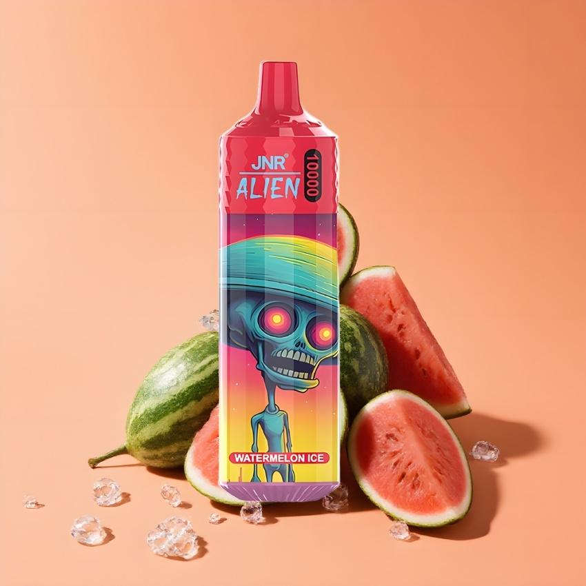 JNR Alien 10000 Puffs RGB LED Disposable Vape Görögdinnye Jég magyar nagykereskedés