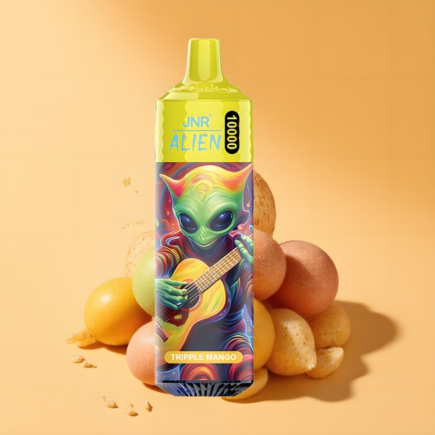 JNR Alien 10000 Puffs RGB LED Hármas Mango magyar nagykereskedés