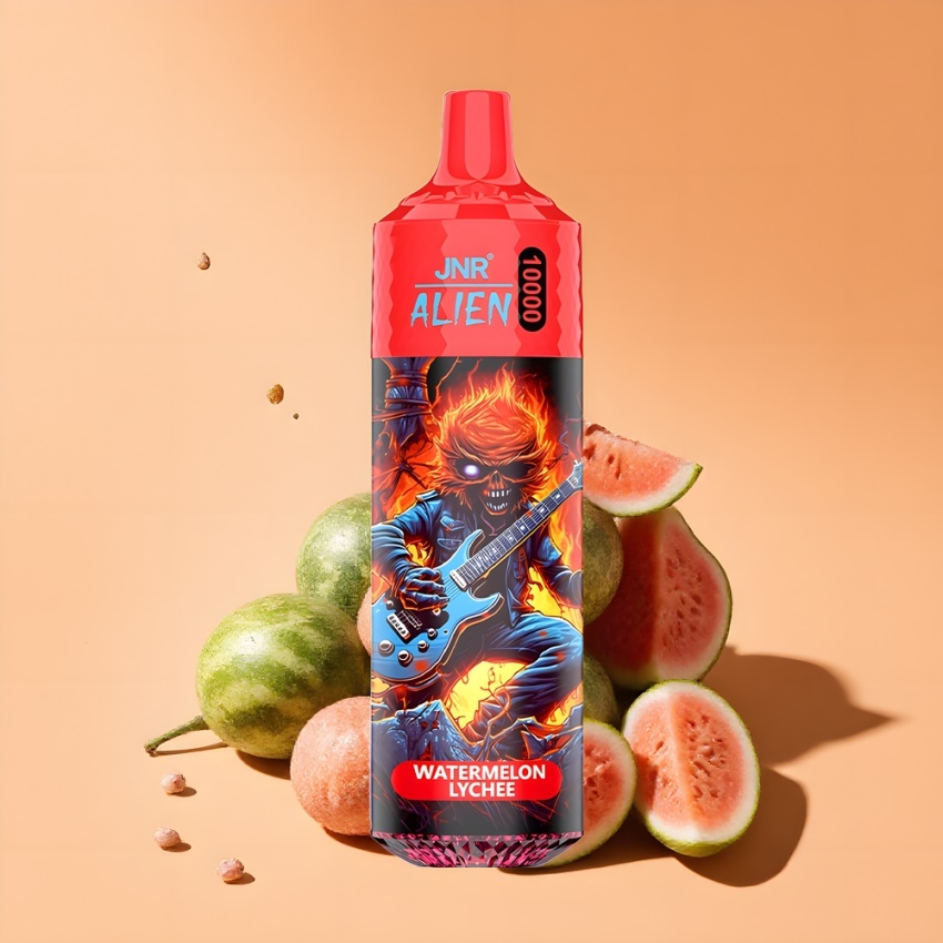 JNR Alien 10000 Puffs RGB Magyar Nagykereskedés Dinnye-Licsi