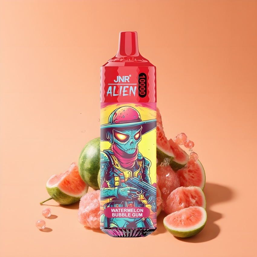 JNR Alien 10000 Puffs RGB Magyar Nagykereskedés Görögdinnye Buborékrágó