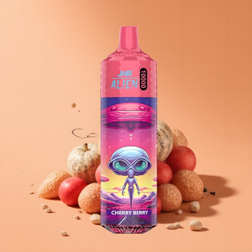 JNR Alien 10000 Puffs RGB magyar nagykereskedés Cseresznye-Bogyó