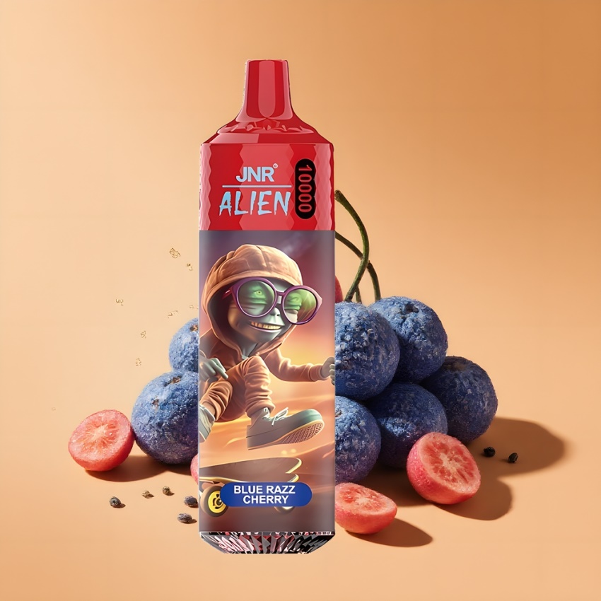 JNR Alien 10000 Puffs RGB magyar nagykereskedés Kék Málna Cseresznye