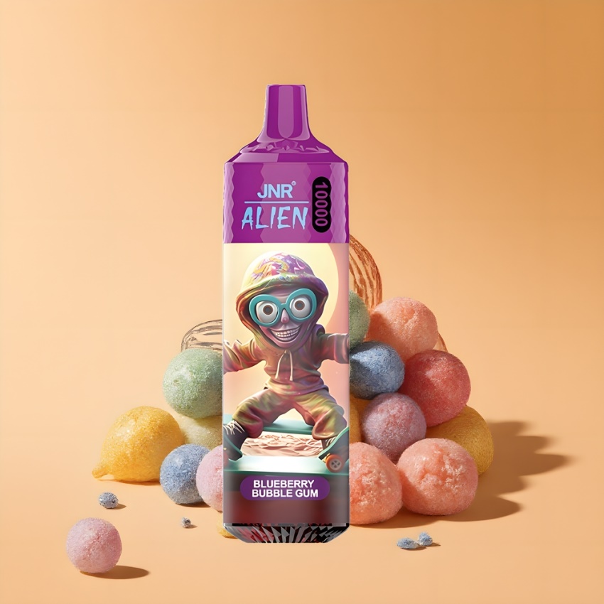 JNR Alien 10000 Puffs RGB magyar nagykereskedés Kékbogyó Buborékrágó