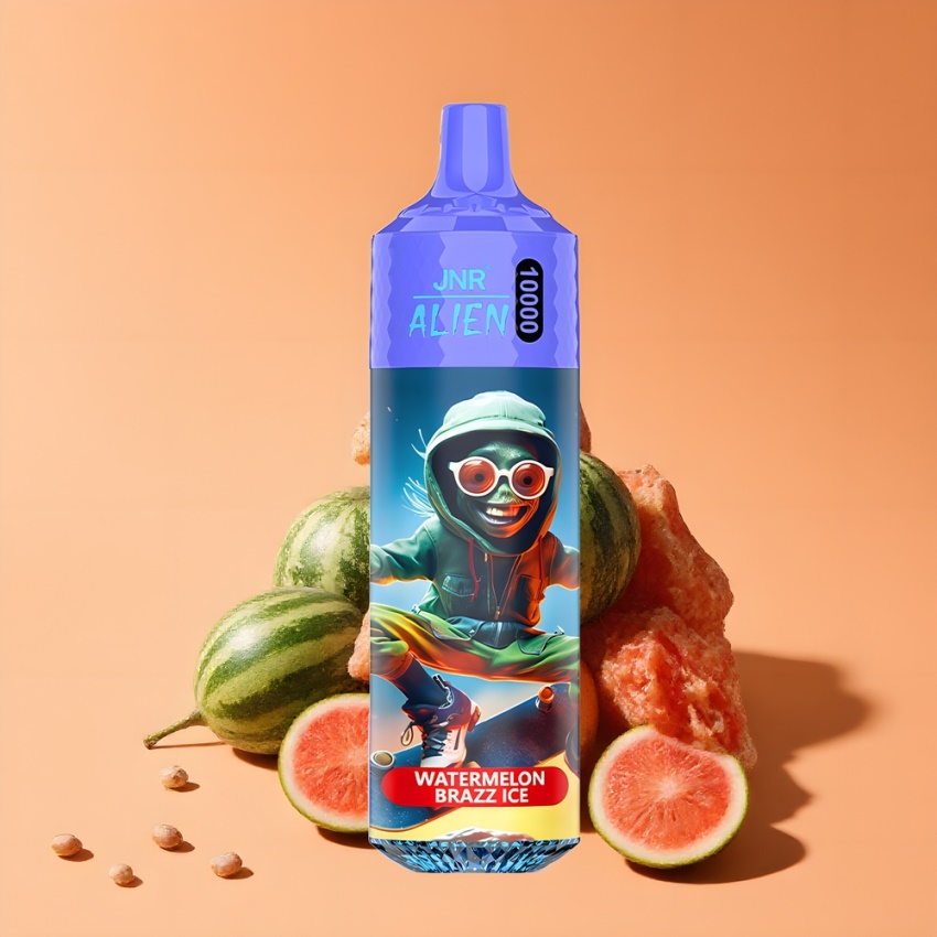 JNR Alien 10000 Puffs magyar nagykereskedés Dinnye Brazz Jég RGB LED