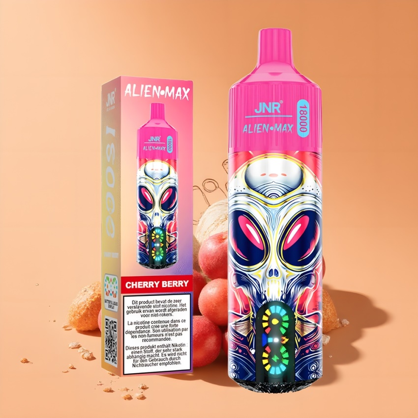 JNR Alien Max 18000 Puffs Dual Mesh magyar nagykereskedés Cseresznye-Áfonya