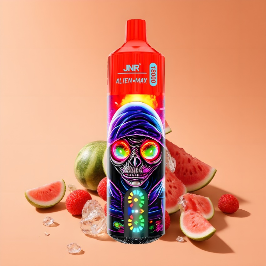 JNR Alien Max 18000 Puffs magyar nagykereskedés Málna Görögdinnye Jég Dual Mesh