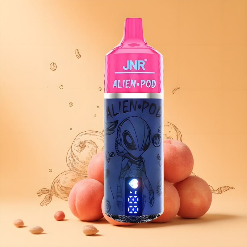 JNR Alien Pod 13000 Puffs Mesh Core magyar nagykereskedés Juci Pezsgő Őszibarack