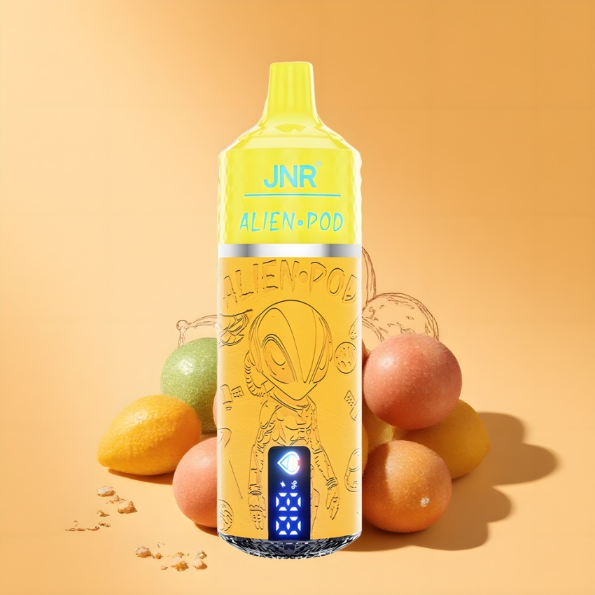 JNR Alien Pod 13000 Puffs magyar nagykereskedés Mangó-szenvedély Gyümölcs Mesh Core