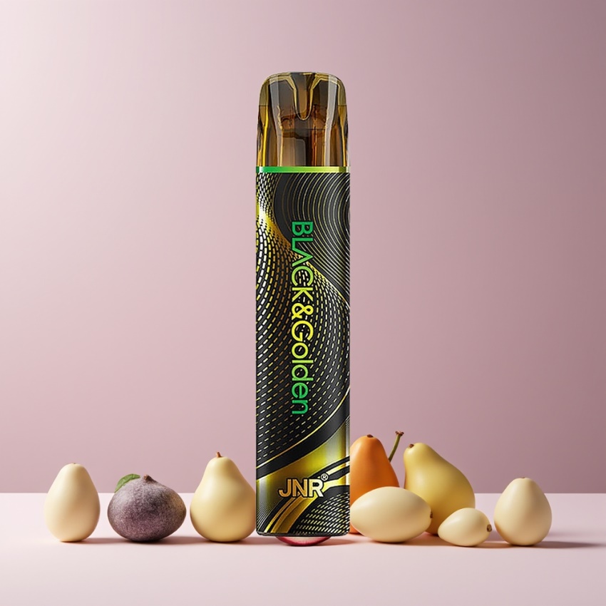 JNR Black&Golden 600+200 Puff Egyszerhasználatos E-Cigi Szenvedély Szörny magyar nagykereskedés 550mAh