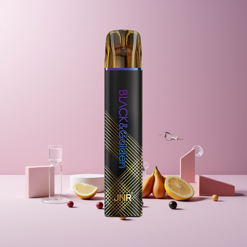JNR Black&Golden 600+200 Puff magyar nagykereskedés 550mAh Szőlő Jég