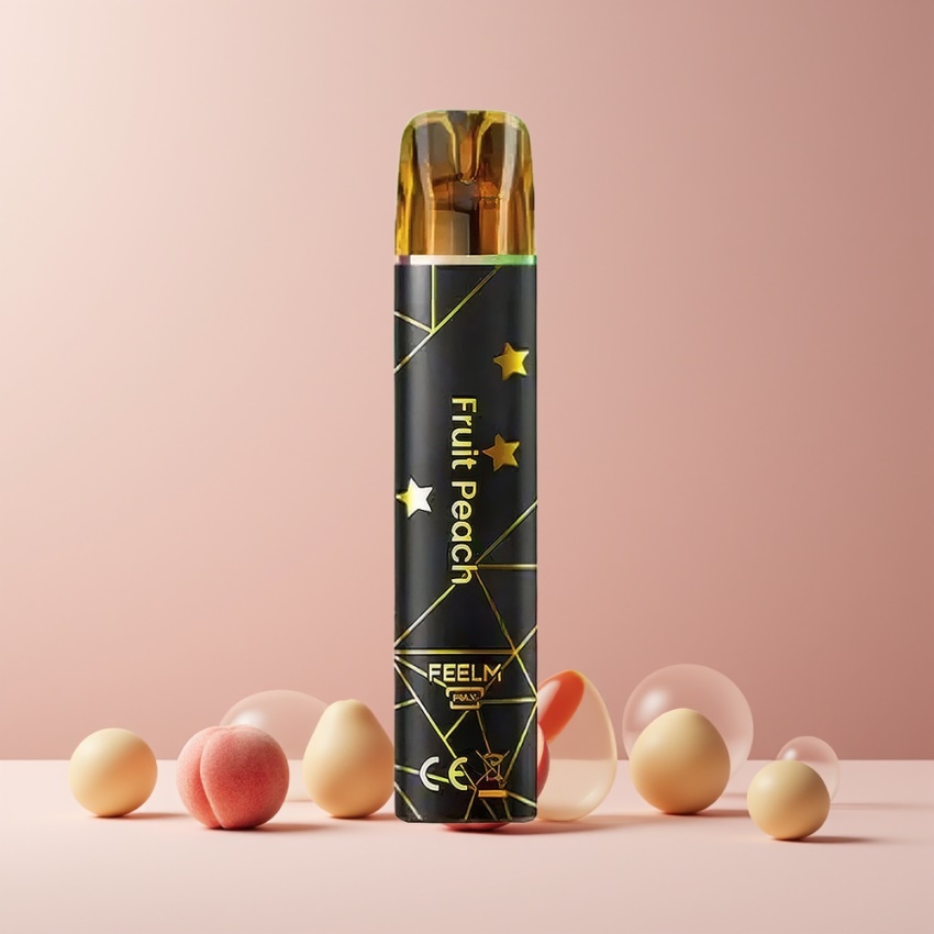 JNR Black&Golden 600+200 Puff magyar nagykereskedés 550mAh Őszibarack Disposable Vape