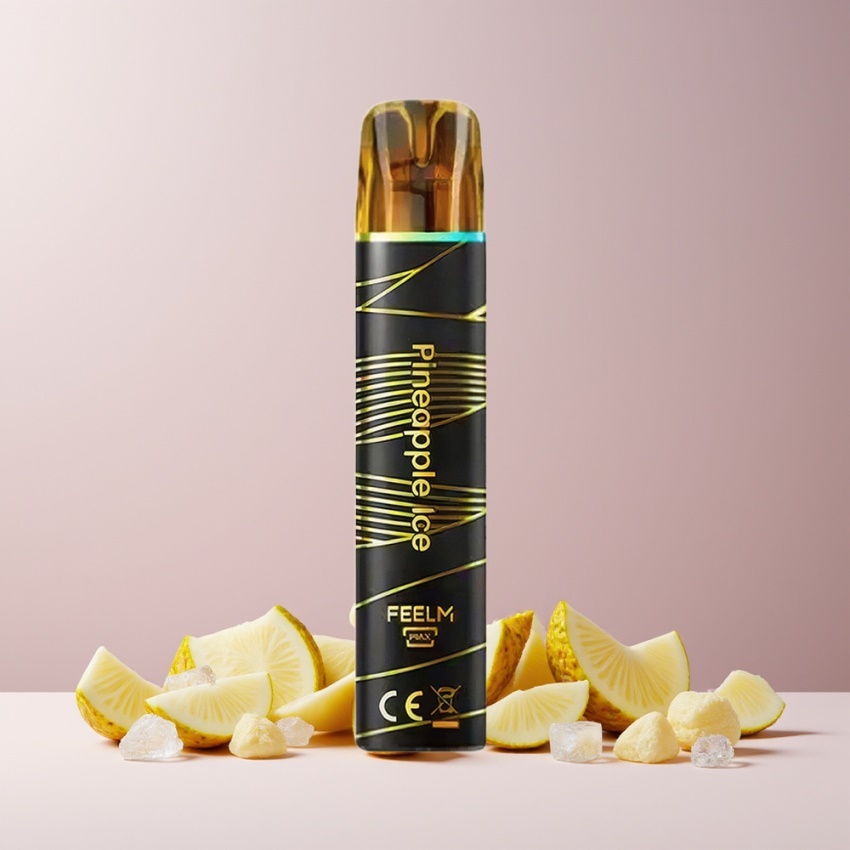 JNR Black&Golden 600+200 Puff magyar nagykereskedés Ananász Jég (800 Puff, 2% Nikotin)