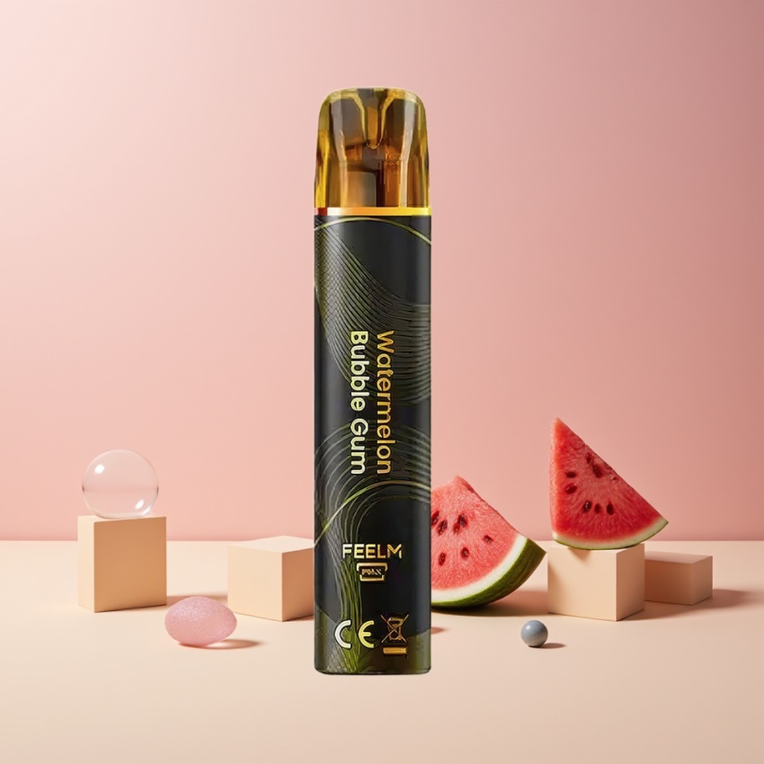 JNR Black&Golden 600+200 Pufi Disposable Vape Görögdinnye Buborékrágó 550mAh magyar nagykereskedés