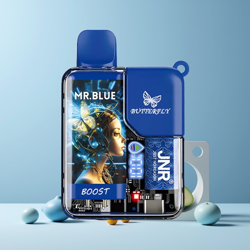 JNR Butterfly 8500 Puffs 1200mAh magyar nagykereskedés Kék Úr