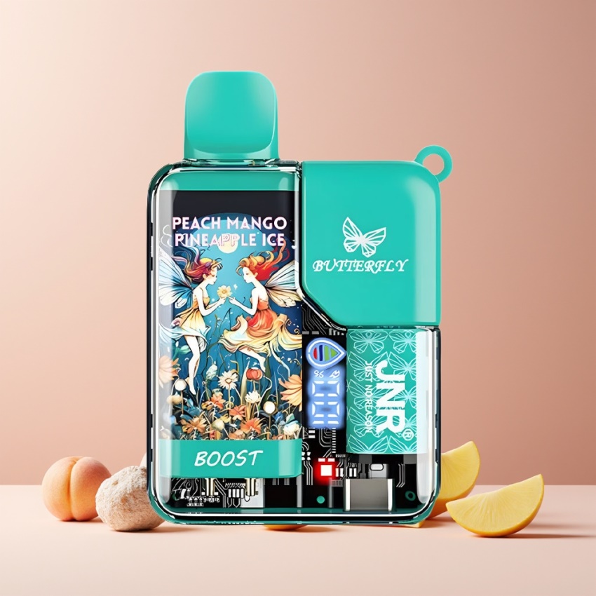 JNR Butterfly 8500 Puffs 1200mAh magyar nagykereskedés Öszibarack Manga Ananász Jég