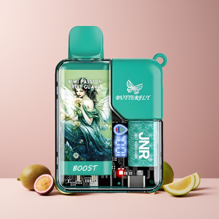 JNR Butterfly 8500 Puffs (Kiwipassiógyümölcs guava) magyar nagykereskedés 1200mAh