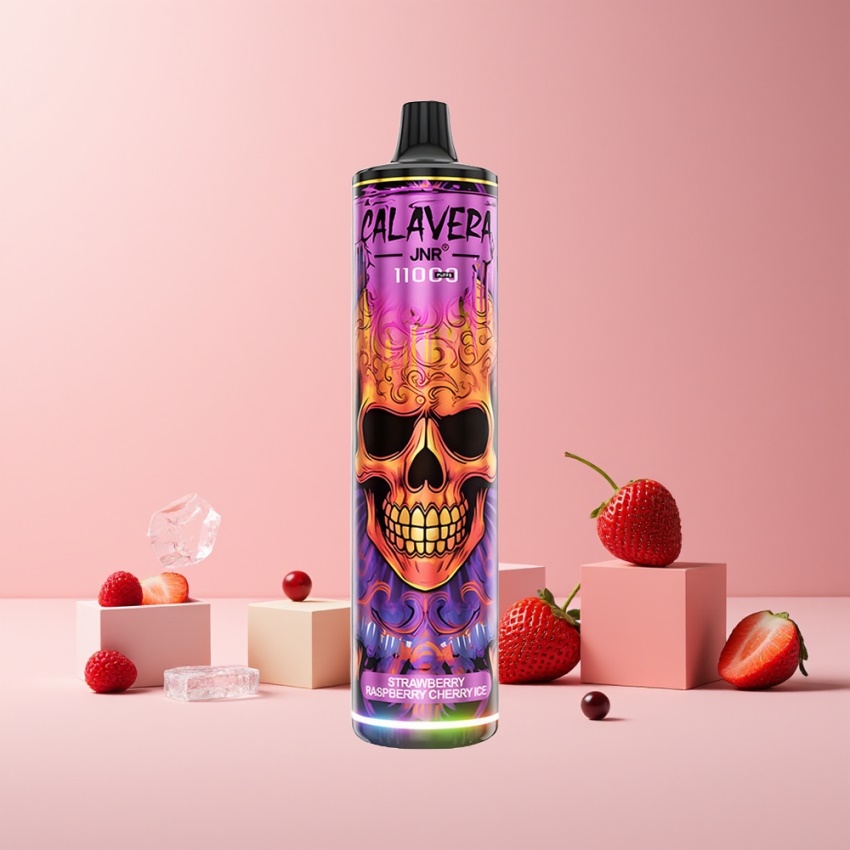 JNR Calavera 11000 Puff 21ml Eper Málna Cseresznye Jég magyar nagykereskedés