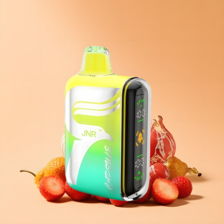 JNR Capsule 15000 Puffs (20ml) magyar nagykereskedés Eper Málna Cseresznye