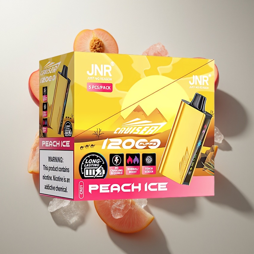 JNR Cruiser 12000 Puffs – Magyar Nagykereskedés, Barackjég