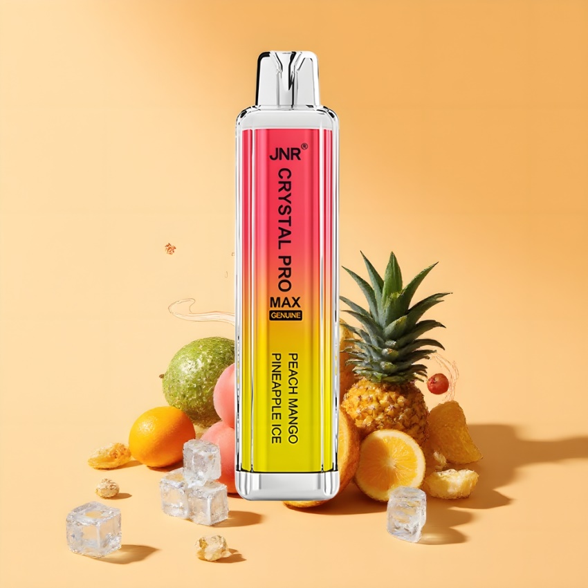 JNR Crystal Pro Max 5000 Puffs Magyar Nagykereskedés Őszibarack Mangó Ananász Jég 12ml