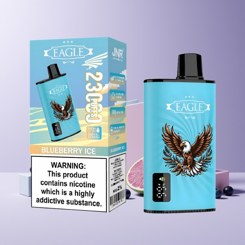 JNR EAGLE Smart 23000 Puffs Mesh Coil magyar nagykereskedés Áfonya Jég