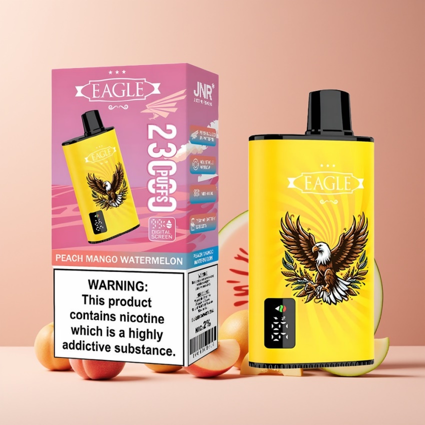 JNR EAGLE Smart 23000 Puffs magyar nagykereskedés 25ml Barack Mango Görögdinnye