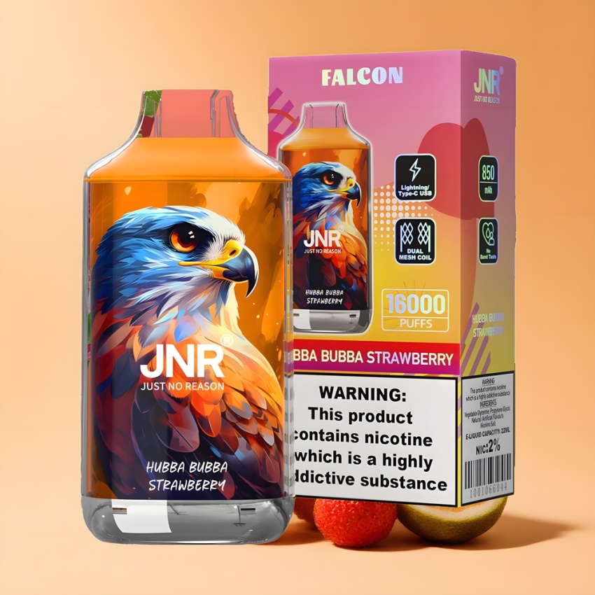 JNR Falcon 16000 Puffs 22ml Eper magyar nagykereskedés