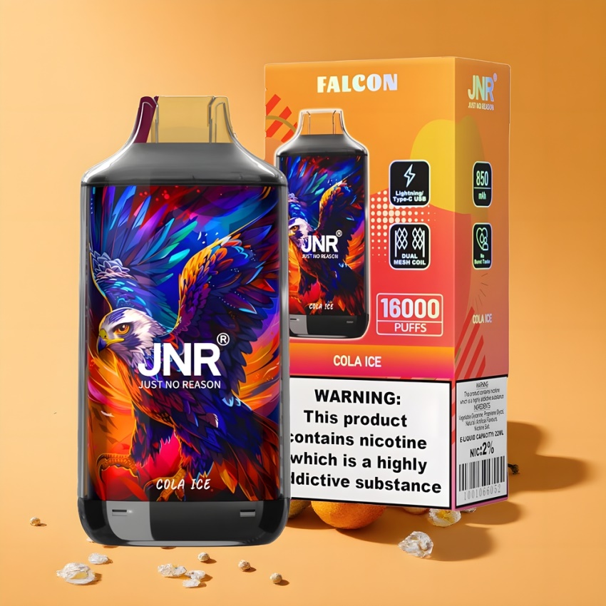 JNR Falcon 16000 Puffs 22ml Kóla Jég magyar nagykereskedés