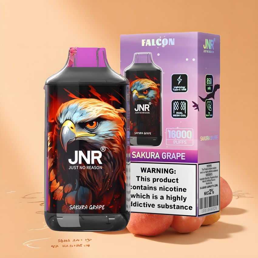 JNR Falcon 16000 Puffs 22ml magyar nagykereskedés Szakura Szőlő