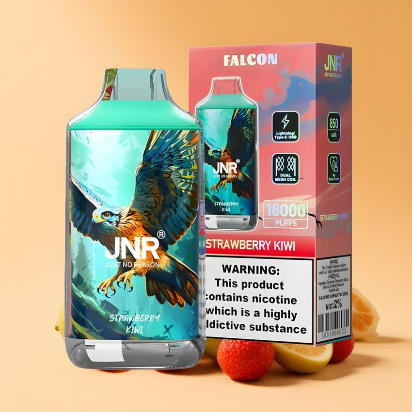 JNR Falcon 16000 Puffs 22ml magyar nagykereskedés eper-kivi