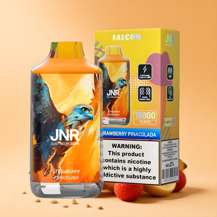 JNR Falcon 16000 Puffs magyar nagykereskedés Eper Pina Colada 22ml