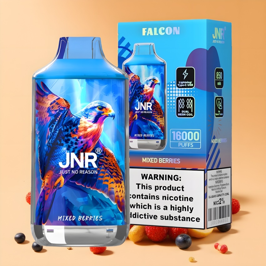JNR Falcon 16000 Puffs magyar nagykereskedés Vegyesbogyók 850 mAh