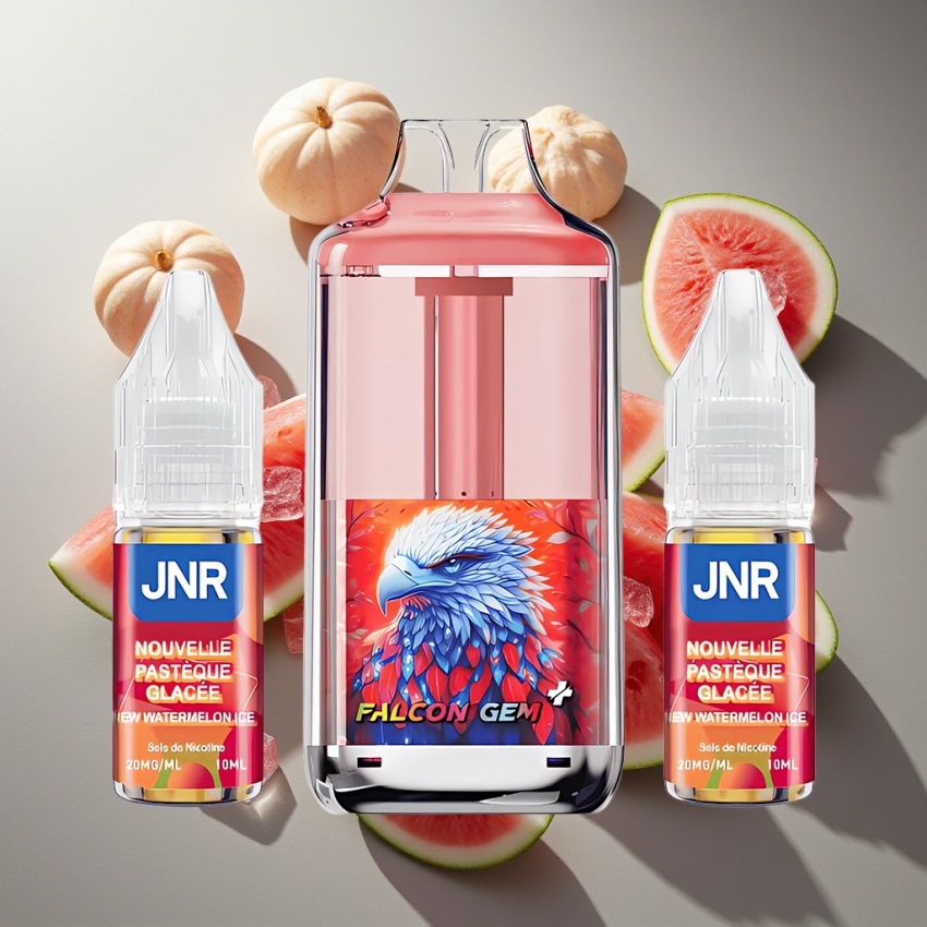 JNR Falcon GEM⁺ 30000 Puffs Utántölthető Pod Vape Új Görögdinnye Jég magyar nagykereskedés