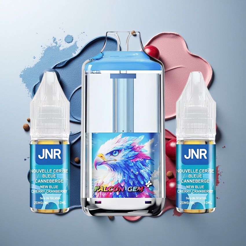 JNR Falcon GEM⁺ 30000 Puffs Utántölthető Pod Vape Új Kék Cseresznye Áfonya (magyar nagykereskedés)