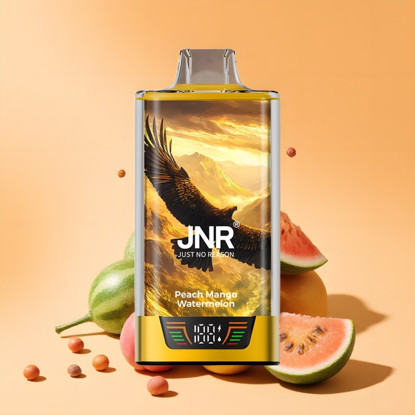 JNR Falcon Pro 28000 Disposable Vape 30ml Öszibarack-Mangó-Görögdinnye magyar nagykereskedés