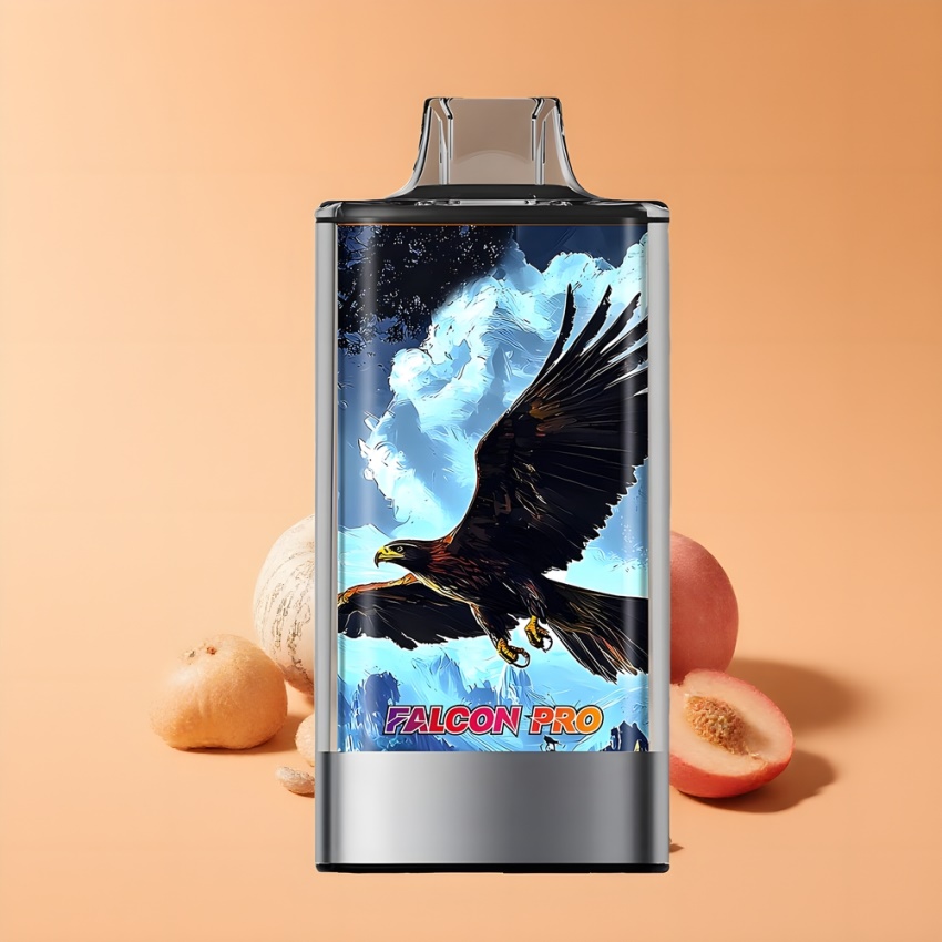 JNR Falcon Pro 28000 Disposable Vape Fehër Barack Málna magyar nagykereskedés Dual Mesh Coil