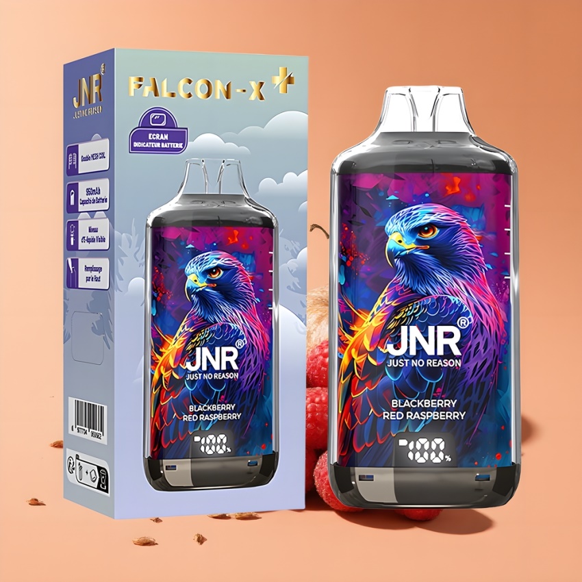 JNR Falcon X⁺ 28000 magyar nagykereskedés 950mAh Feketeribizli Vörös Málna