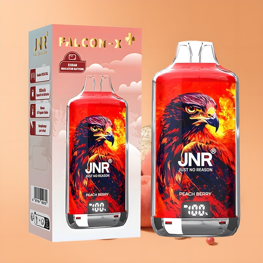 JNR Falcon X⁺ 28000 magyar nagykereskedés 950mAh őszibarack-bogyó