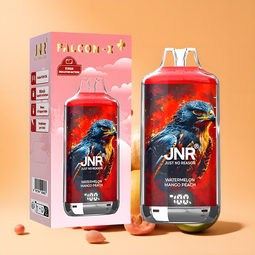 JNR Falcon X⁺ 28000 magyar nagykereskedés Dinnye-Mangó-Őszibarack 2ml