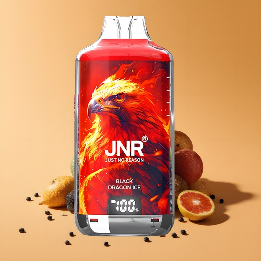JNR Falcon X⁺ 28000 magyar nagykereskedés Fekete Sárkány Jég 950mAh